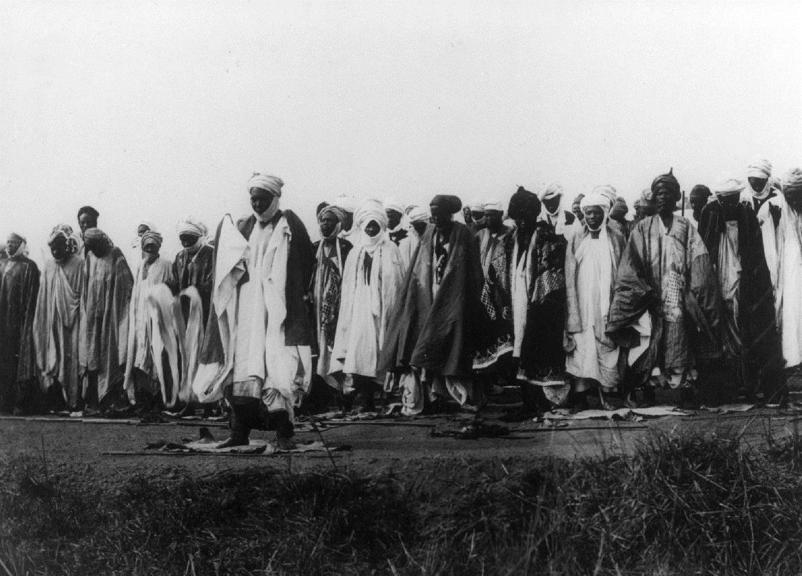 Gebet, Hausa , Kamerun, ohne Ortsangabe