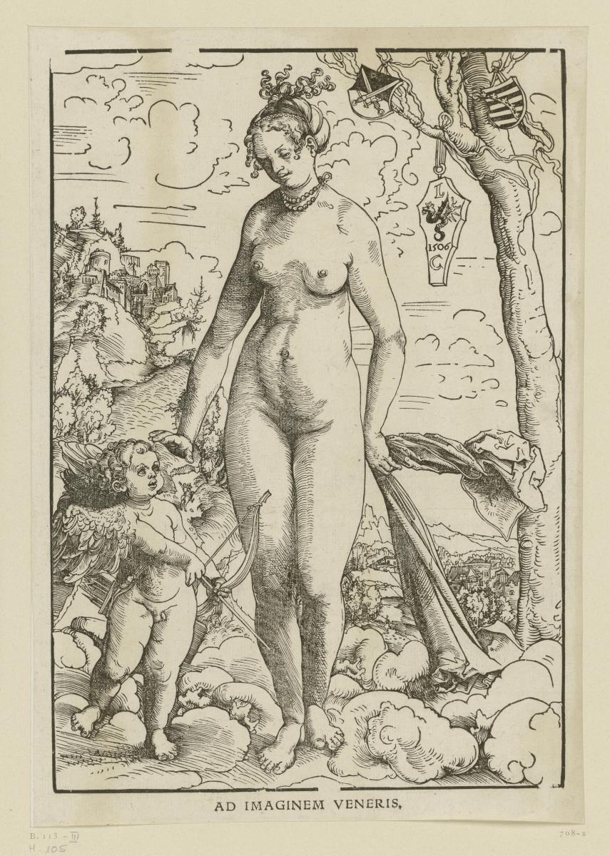 Venus und Cupido, 2. Zustand