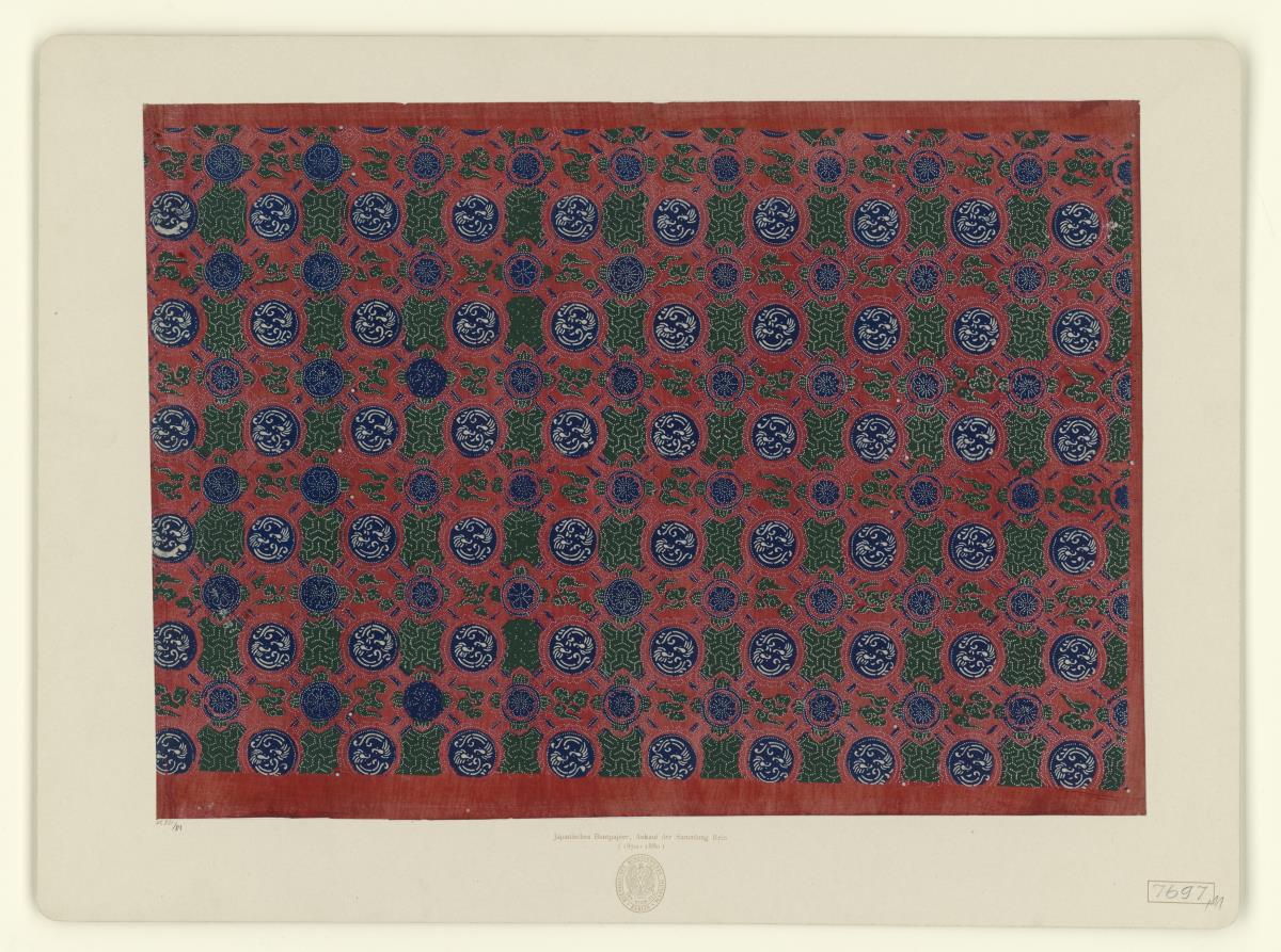 Japanisches Kattunpapier (Sarasagami)
