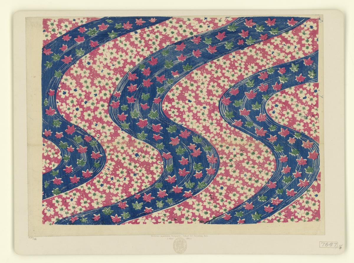 Japanisches Buntpapier (Chiyogami)