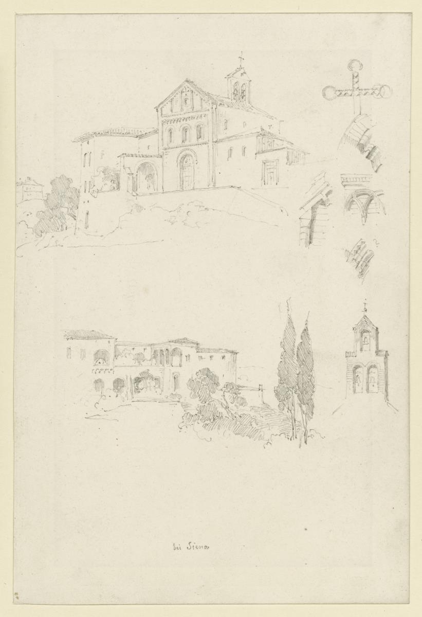 Siena, Villa Belcaro bei Siena, Kirche