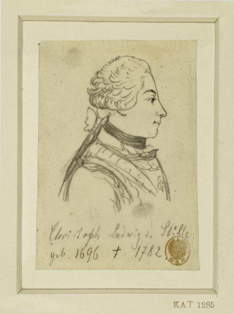 Christoph Ludwig von Stille. Preußischer Generalmajor