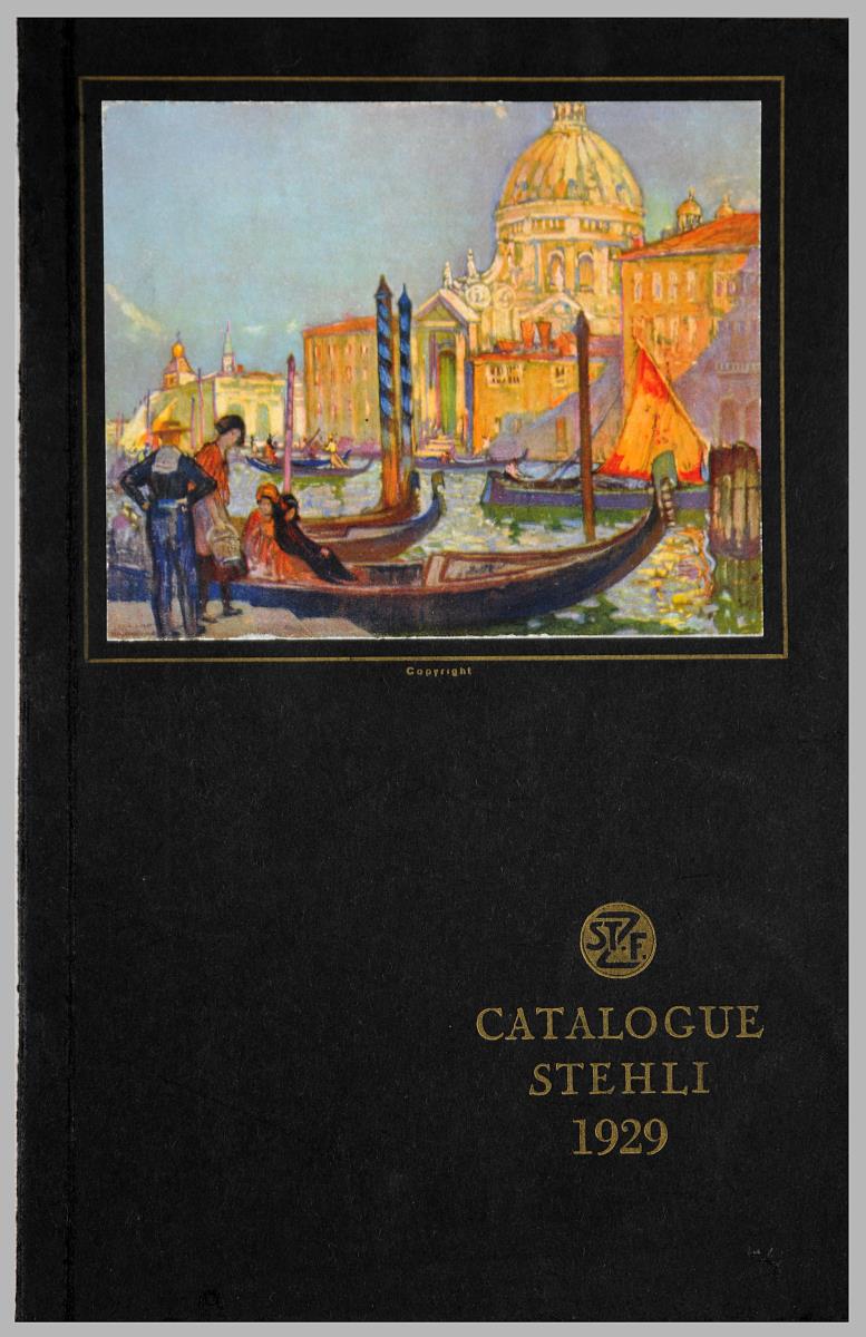 Catalogue Stehli 1929.