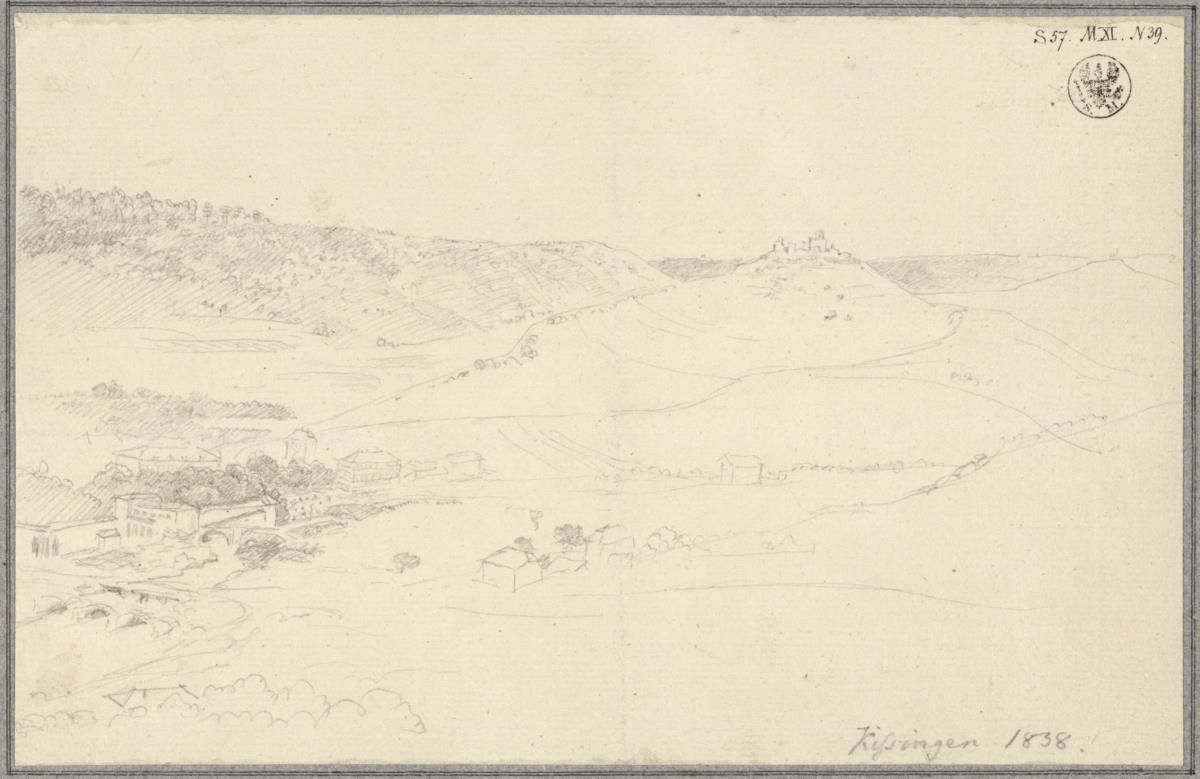 Blick auf Kissingen