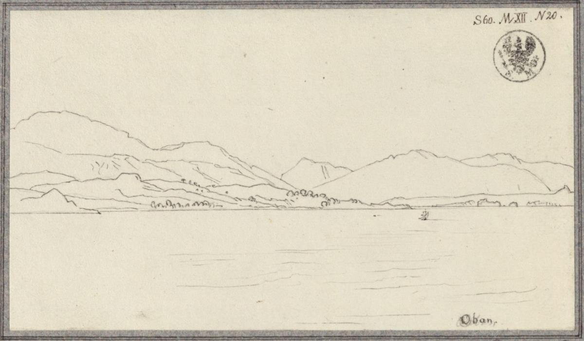 Schottische Küstenlandschaft bei Oban