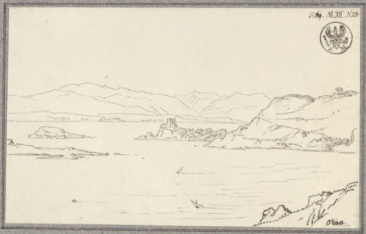 Schottische Küstenlandschaft bei Oban