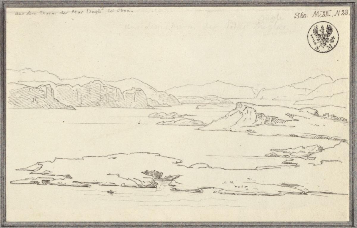 Schottische Küstenlandschaft bei Oban