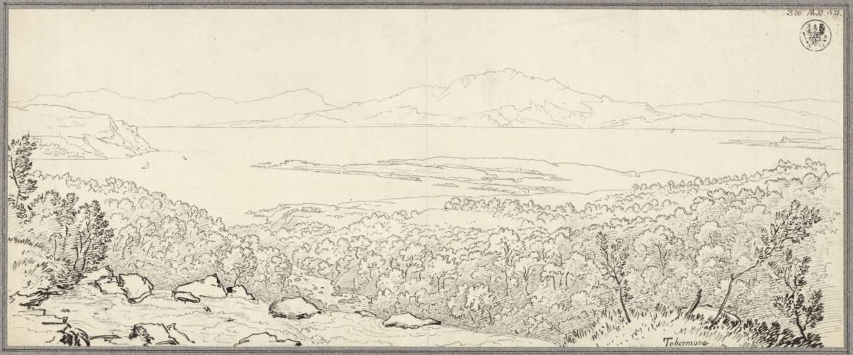 Schottische Küstenlandschaft bei Tobermory auf der Insel Mull