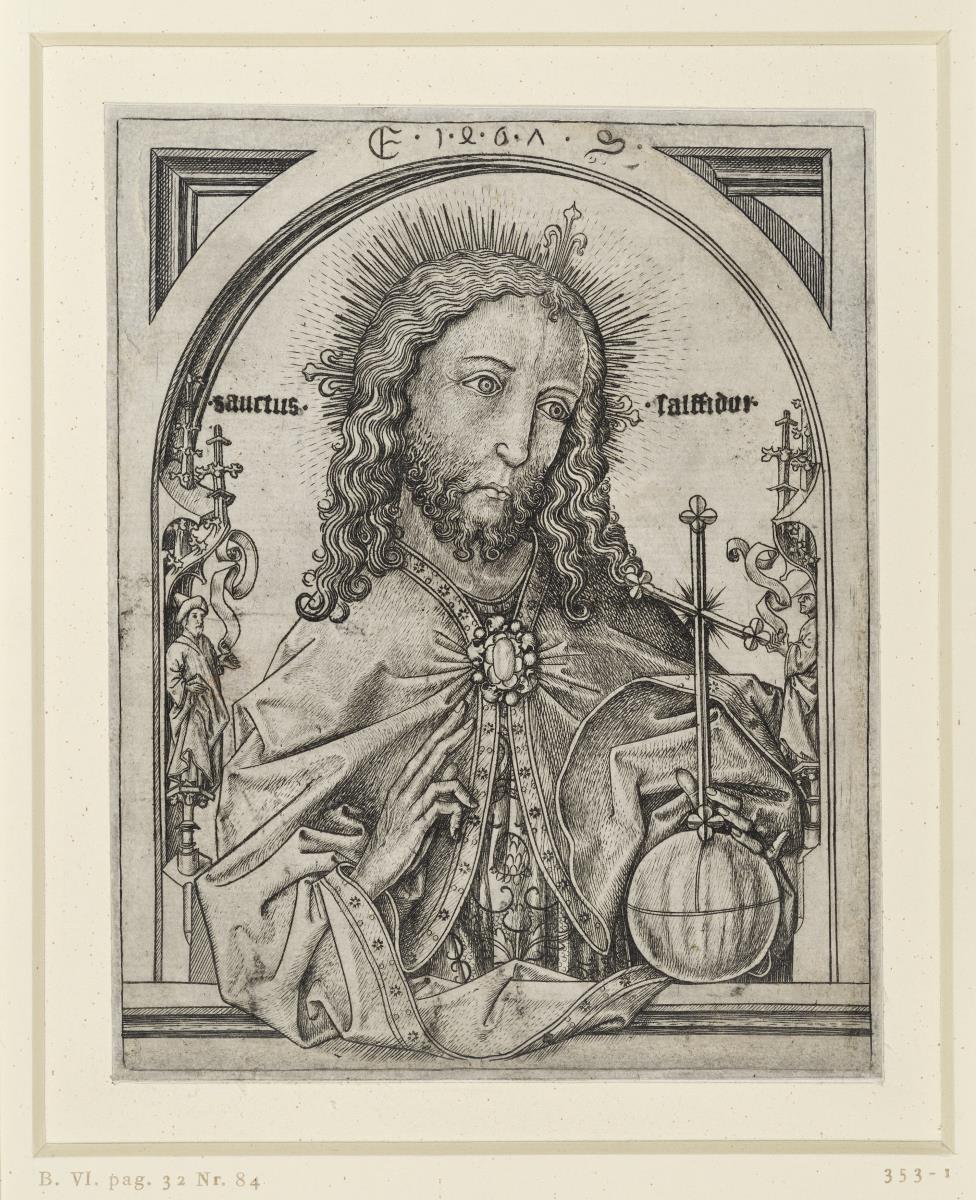 Der segnende Erlöser (Halbfigur)
