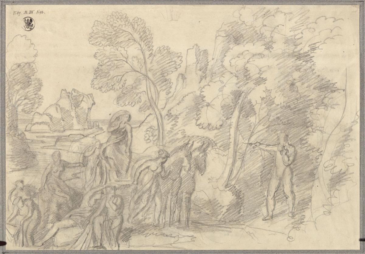 Odysseus und Nausikaa