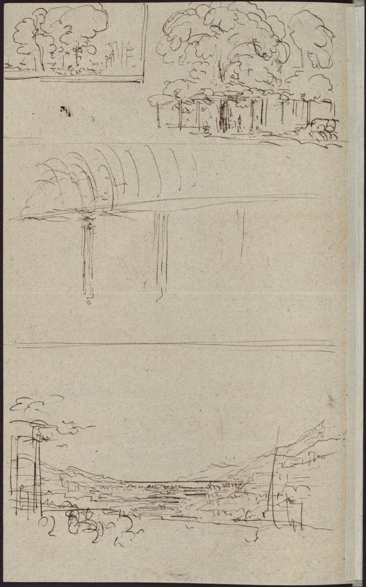 Landschaftsausblick & Baumgruppen