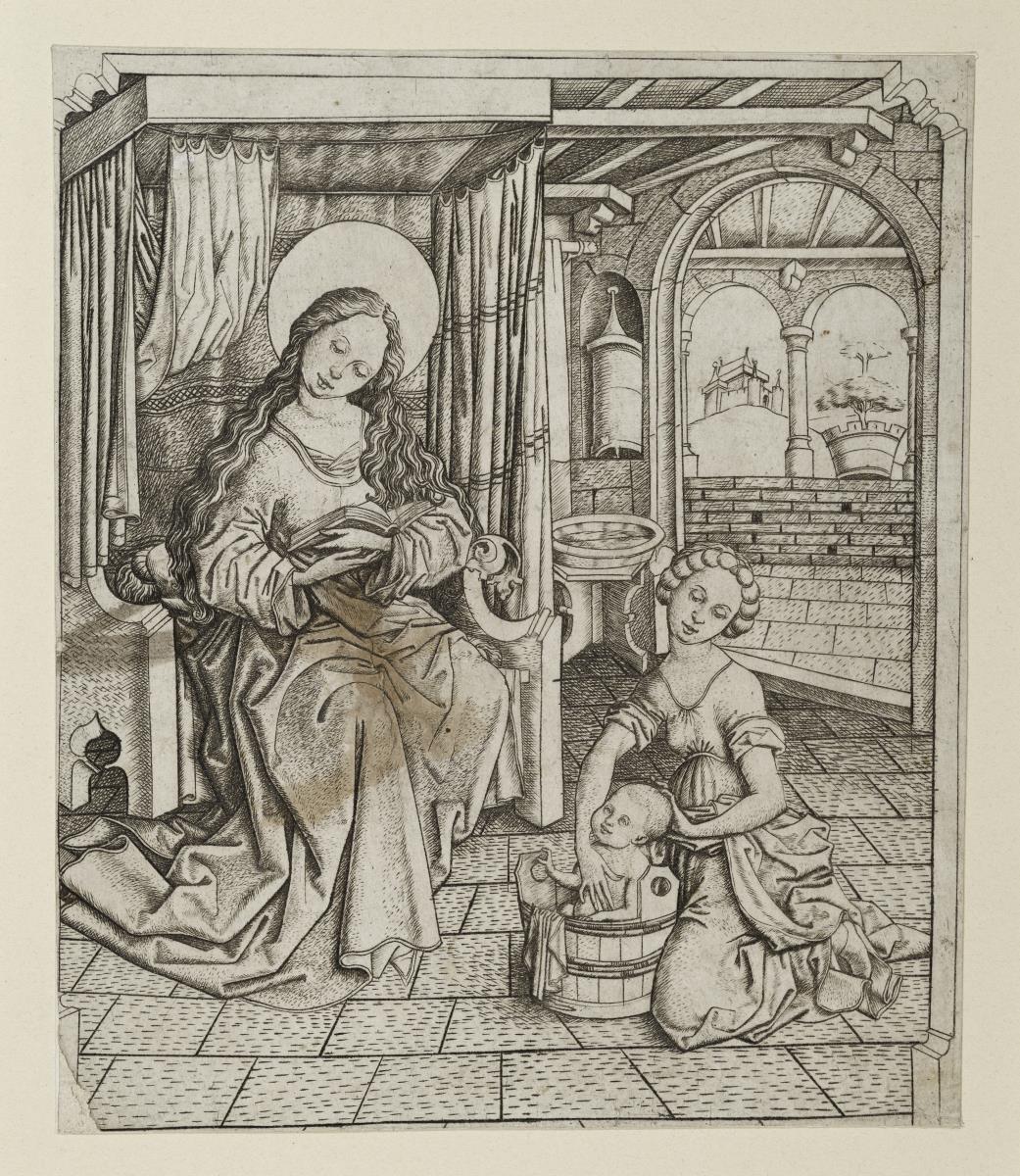 Madonna mit dem badenden Kinde