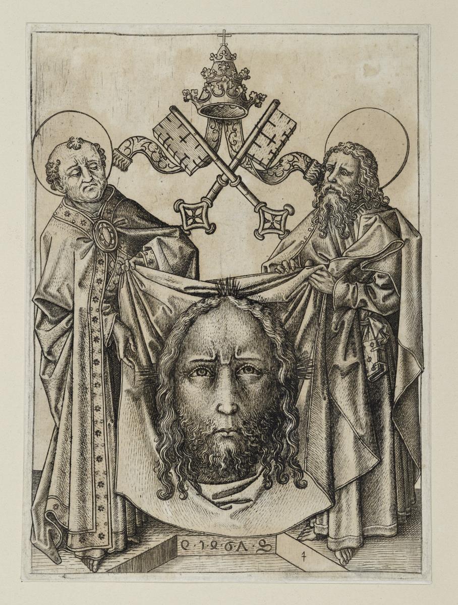 Die Hll. Petrus und Paulus mit dem Vera Icon-Tuch