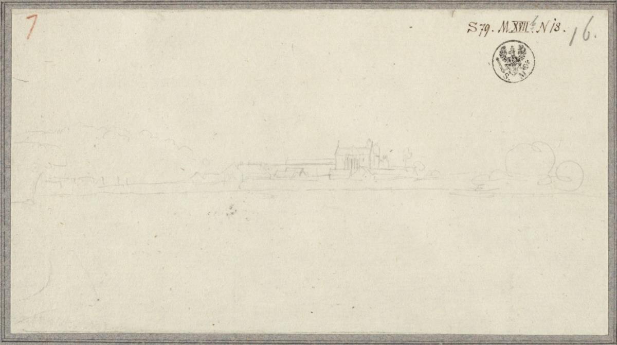 Kloster Chorin. Fernansicht von Osten