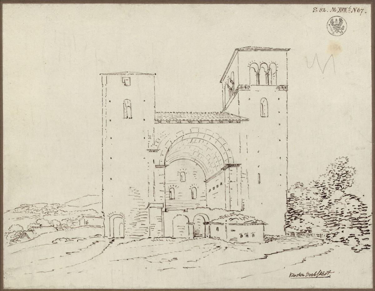 Gerbstedt. Ruine des Klosters