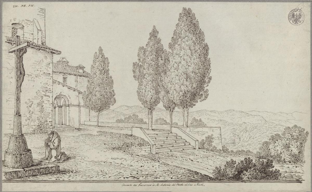 Das Franziskanerkloster Sant'Antonio al Monte bei Rieti