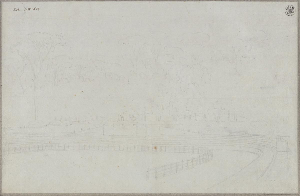 Die Piazza di Siena mit der Rennbahn im Park der Villa Borghese in Rom