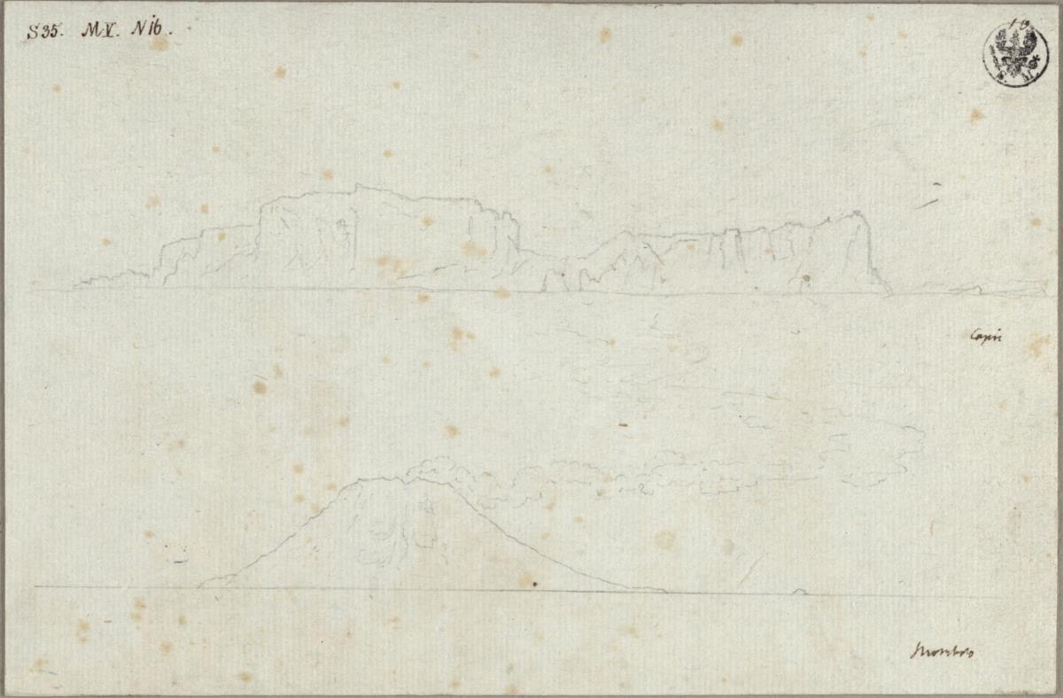 Ansicht von Capri & Ansicht von Stromboli