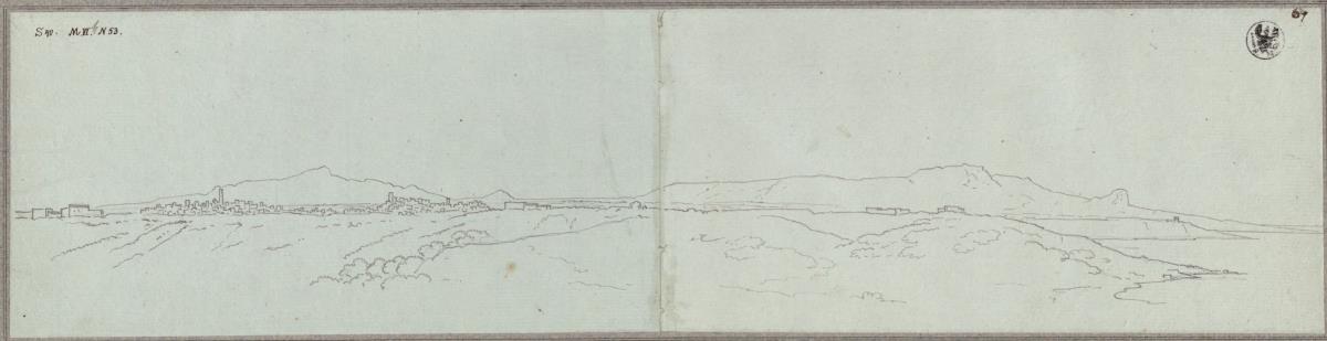 Blick über die Tempelruinen von Selinunt nach Südosten