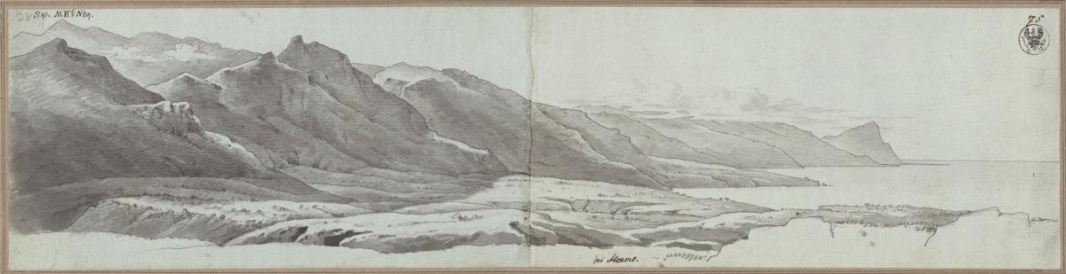Die Küste von Sizilien bei Alcamo / Blick über den Golf von Castellamare nach Nordwesten