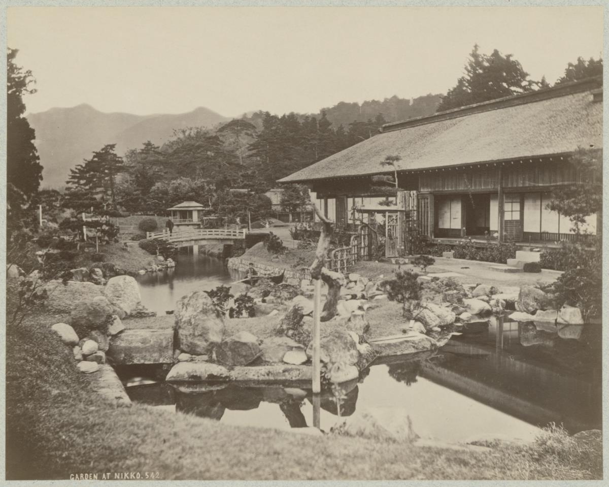 Nikkō, Klostergarten