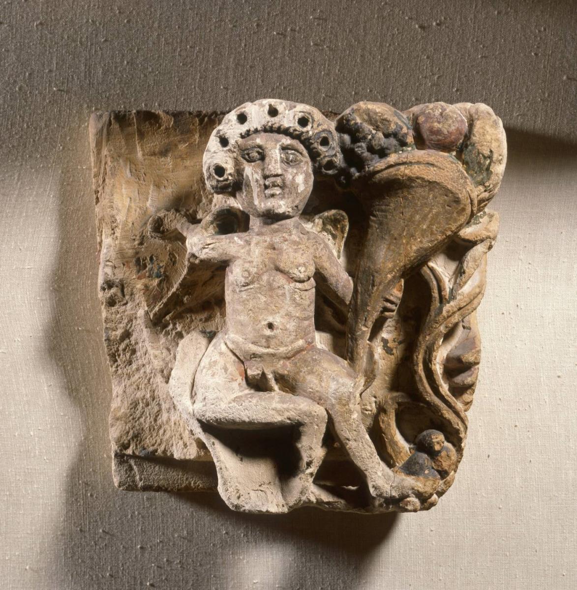 Eros mit Füllhorn