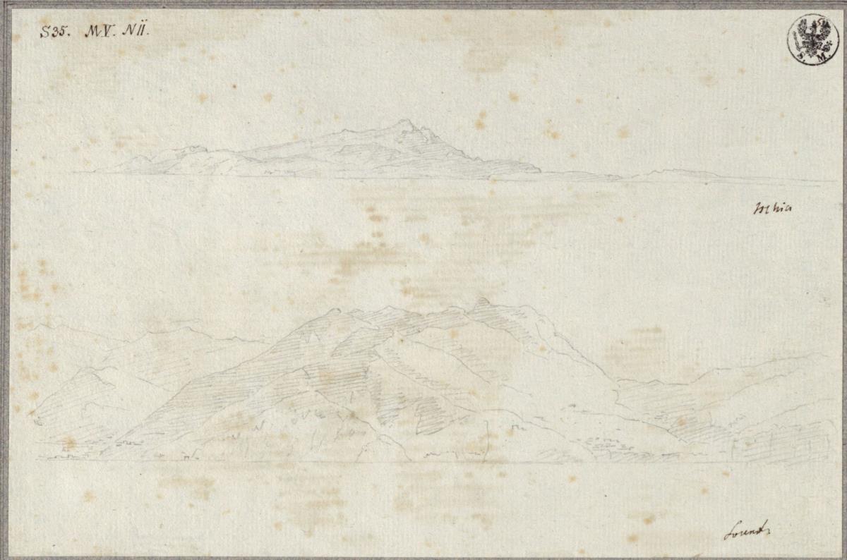 Ansicht von Ischia & Ansicht von Sorrent