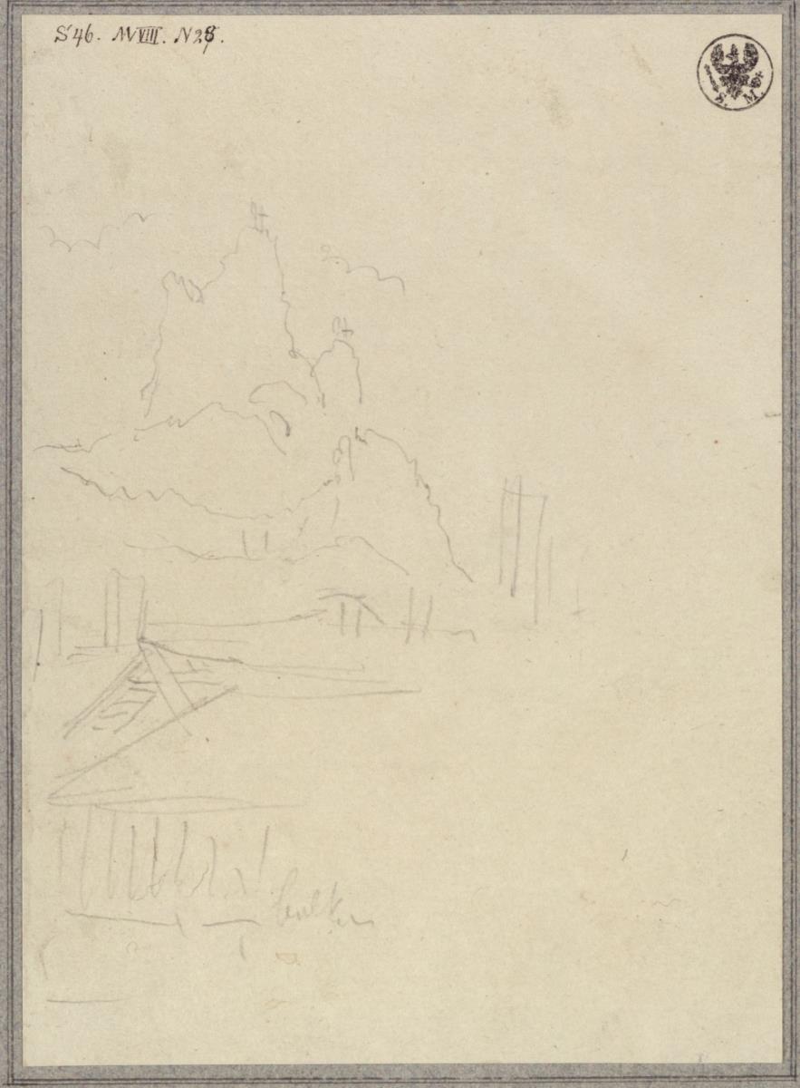 Eine Gebirgslandschaft