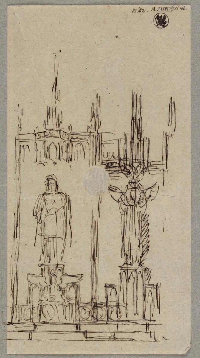 Monument im gotischen Stil