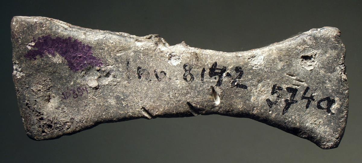 (Elf oder zwölf) Dübel aus den Blöcken der Grabarchitektur, zum Teil fragmentiert