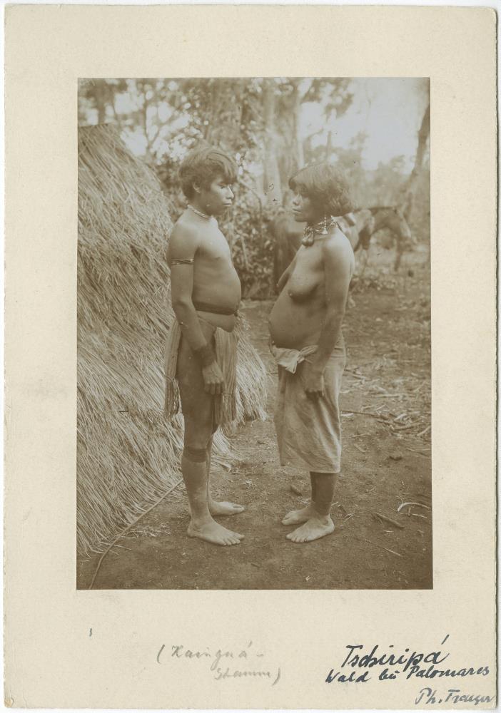 Guaraní-Paar (Chiripá) bei Palomares