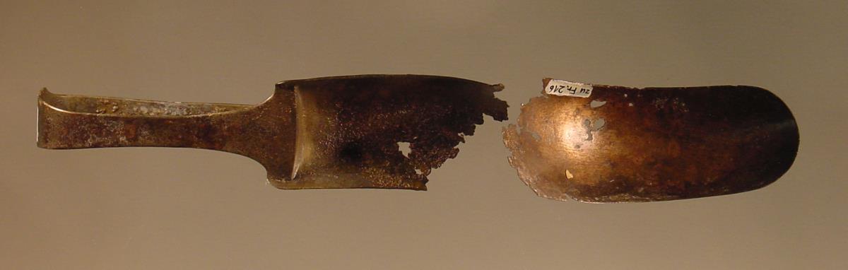 Strigilis ohne Fabrikstempel