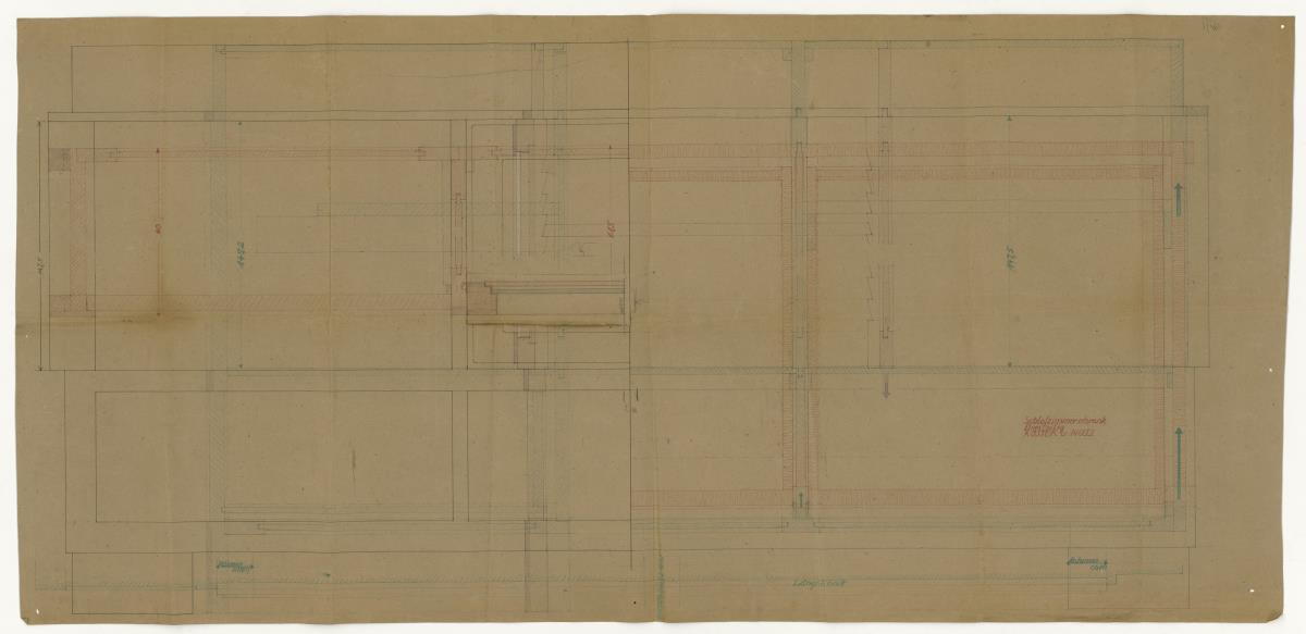 Schlafzimmerschrank, Auftrag Dell (Möbelentwürfe, Körpermöbel, Schränke)