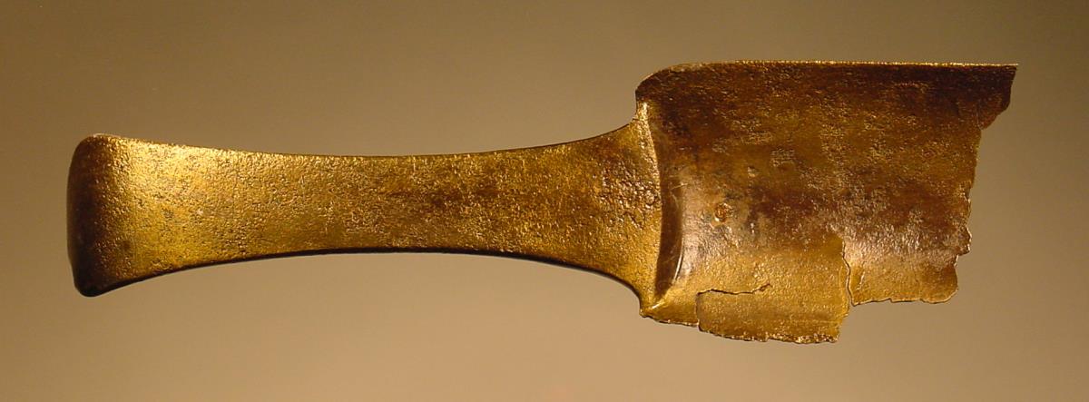 Strigilis ohne Fabrikstempel