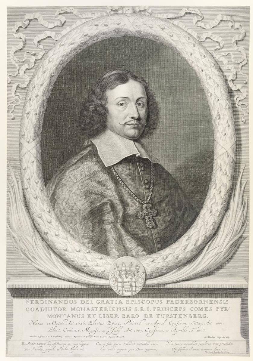 Porträt des Ferdinand von Fürstenberg, Erzbischof von Paderborn