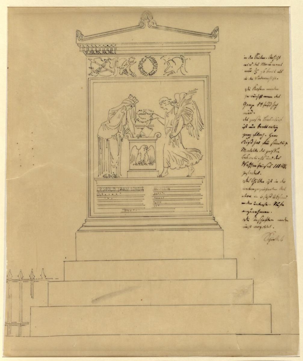 Wesel. Schill-Denkmal