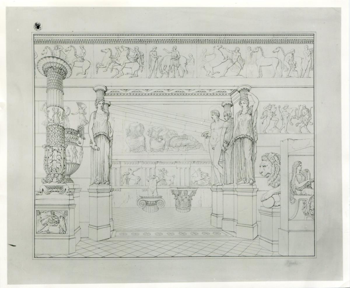 London. Britisches Museum. Innenansicht