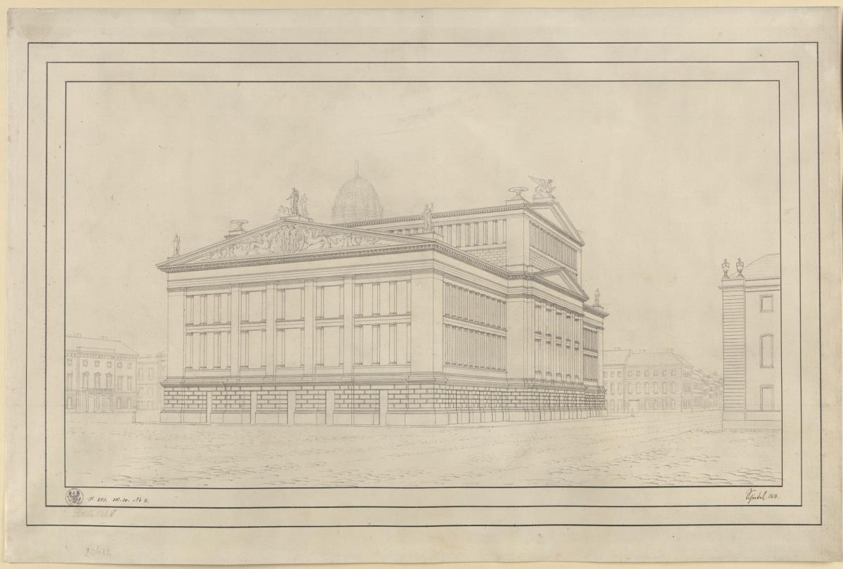 Berlin. Schauspielhaus auf dem Gendarmenmarkt