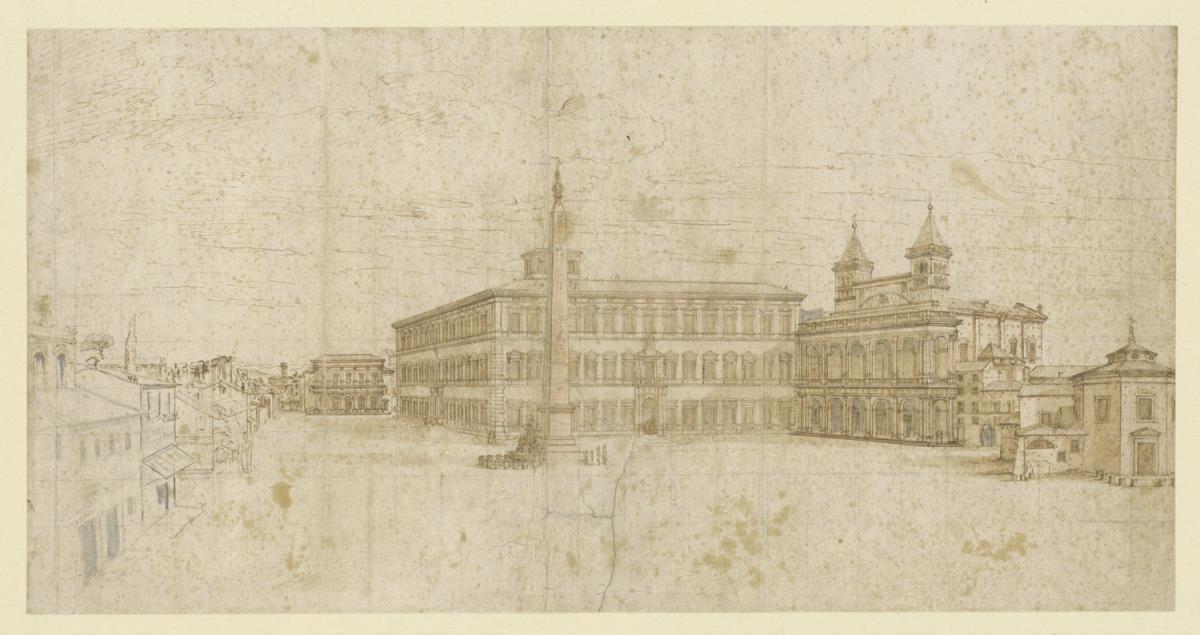 Ansicht Piazza di San Giovanni Laterano, Rom