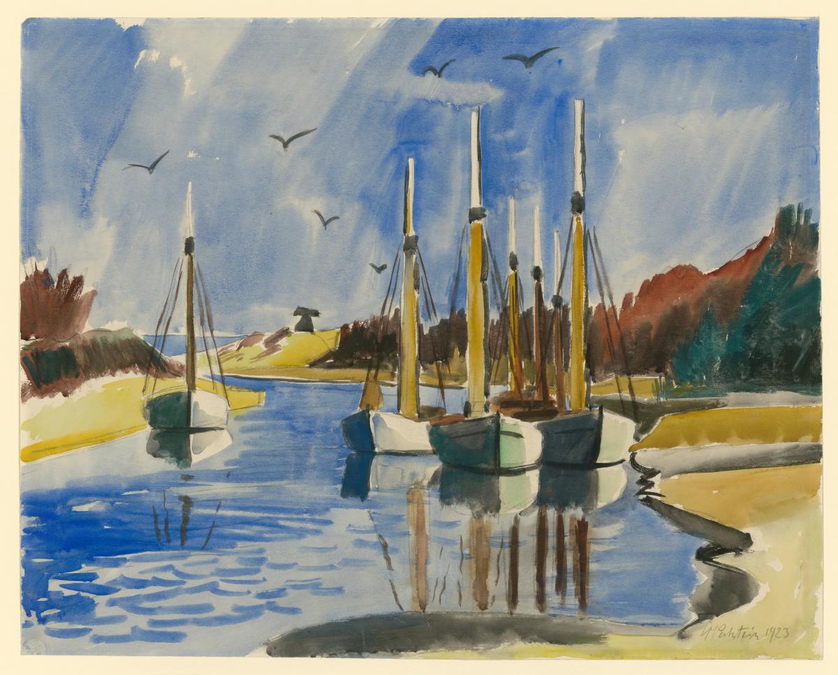 Boote im Kanal