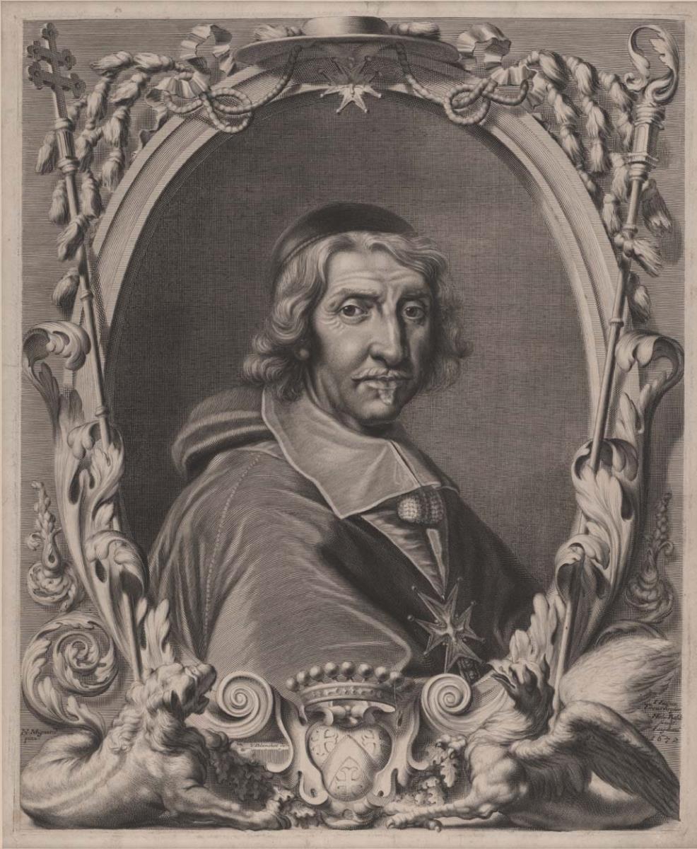 Porträt des Alphonse-Louis du Plessis de Richelieu