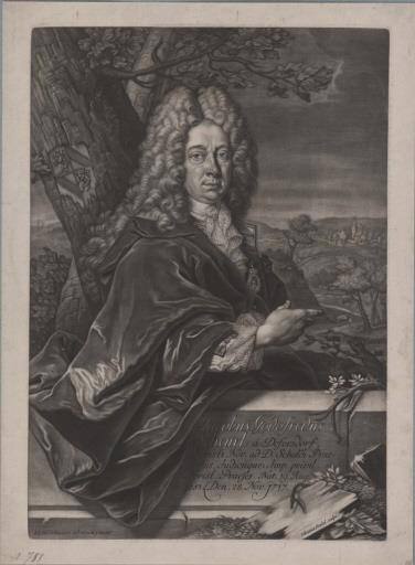 Porträt des Jacob Gottfried Scheurl von Defersdorf