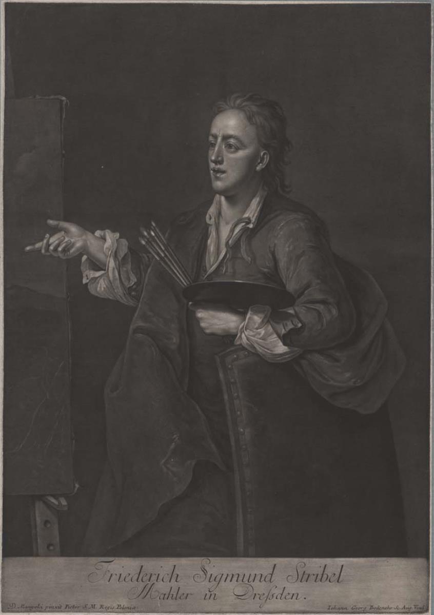 Porträt des Friedrich Siegmund Striebel