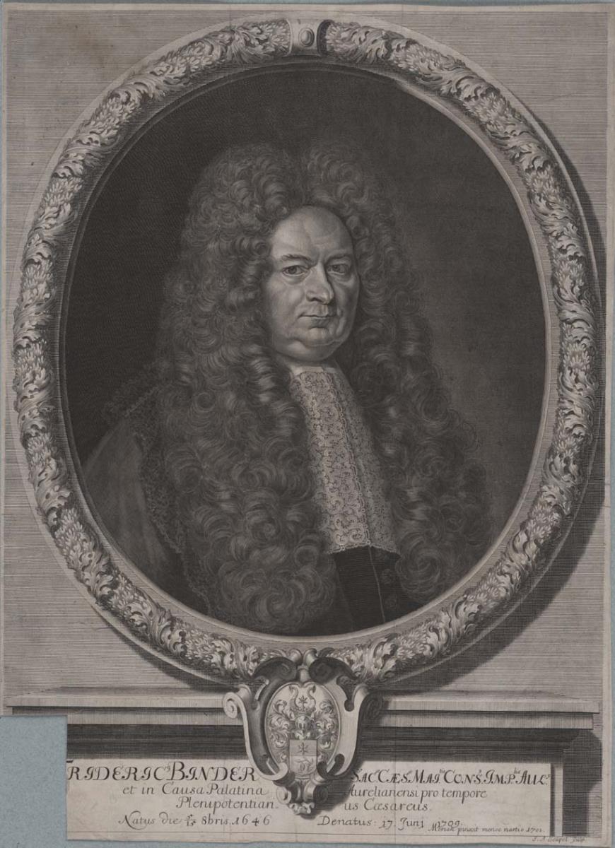 Porträt des Friedrich Binder