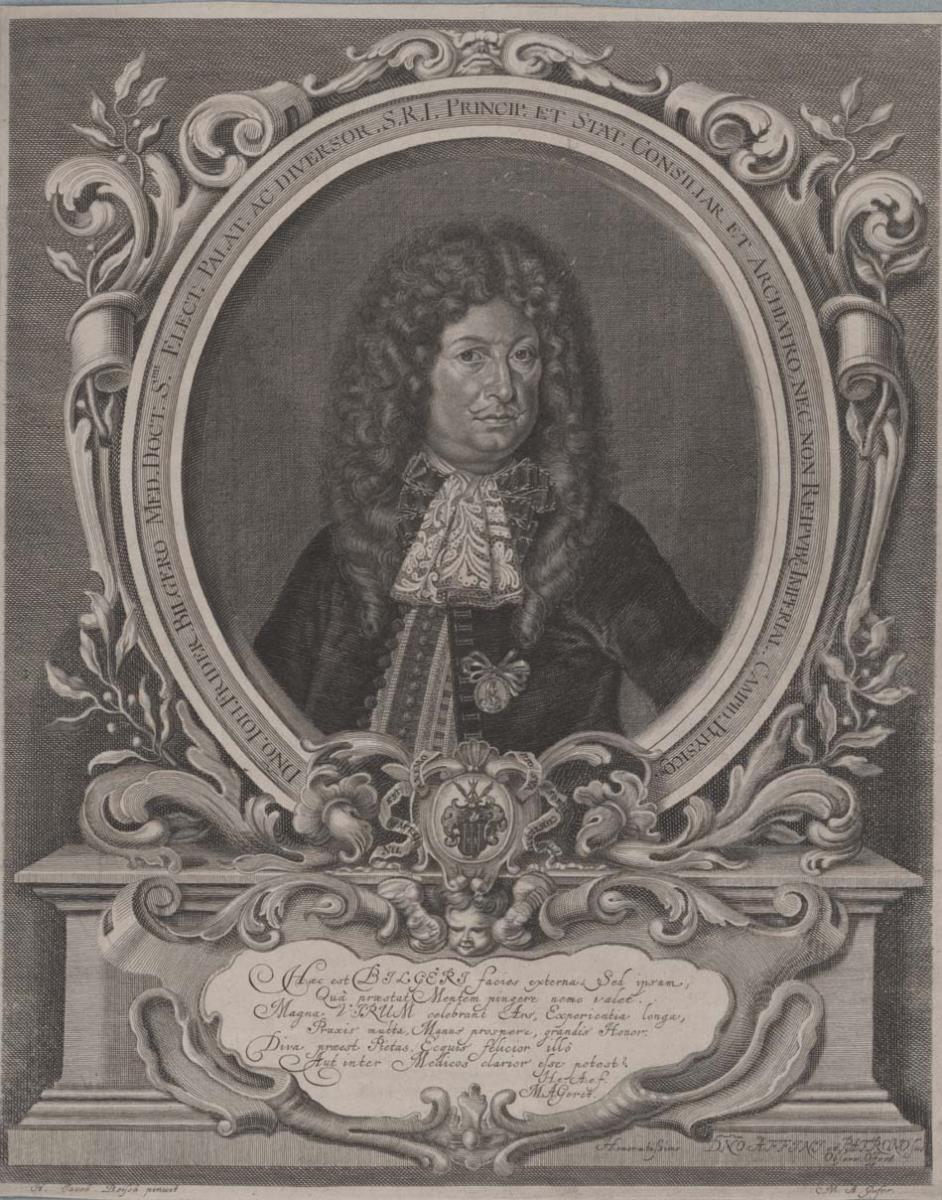 Porträt des Johann Friedrich Bilger