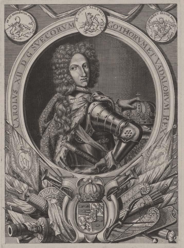 Porträt Karl XII., König von Schweden