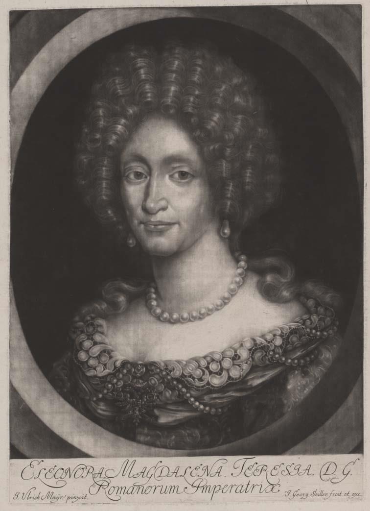 Porträt der Eleonore Magdalena, Kaiserin Heiliges Römisches Reich