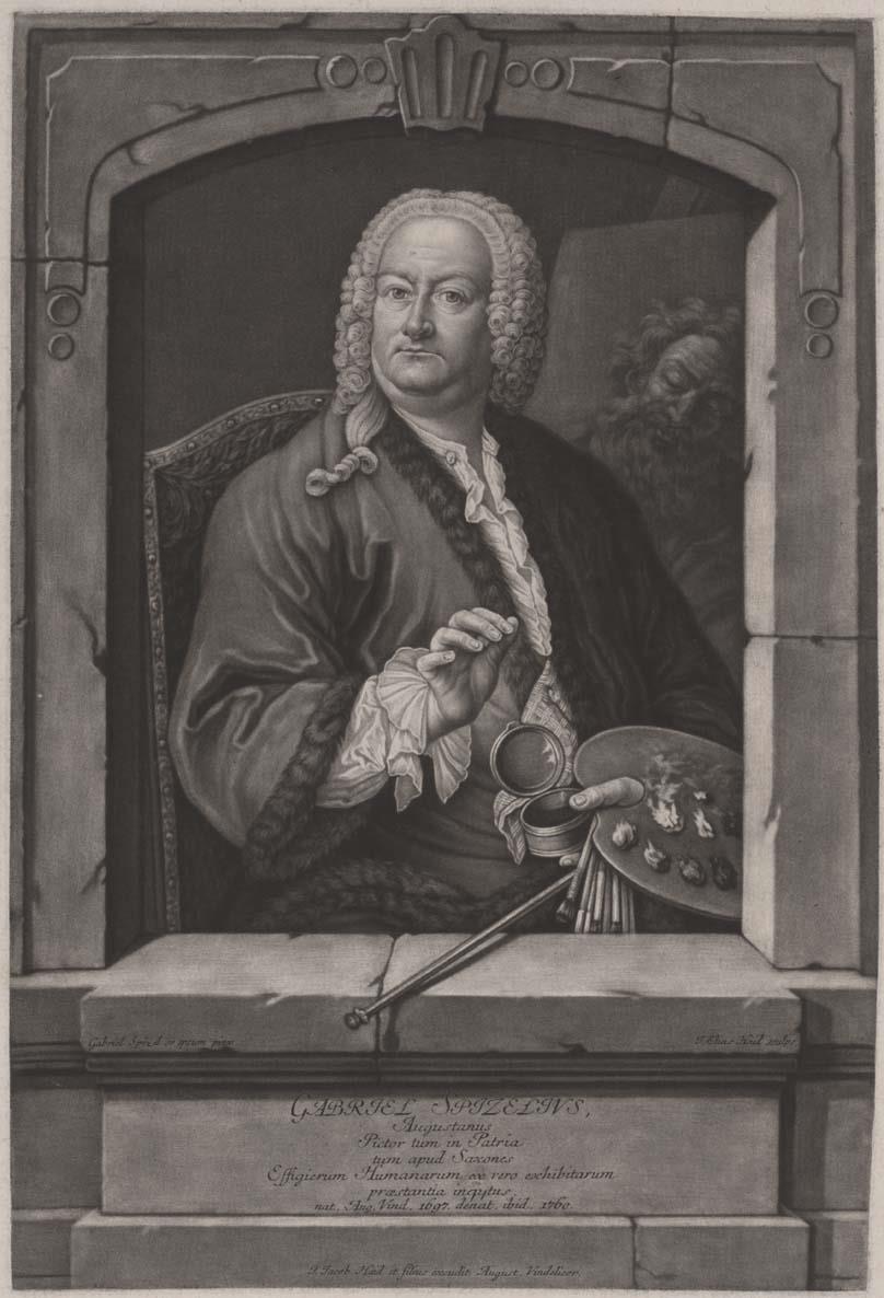 Porträt des Gabriel Spitzel der Jüngere