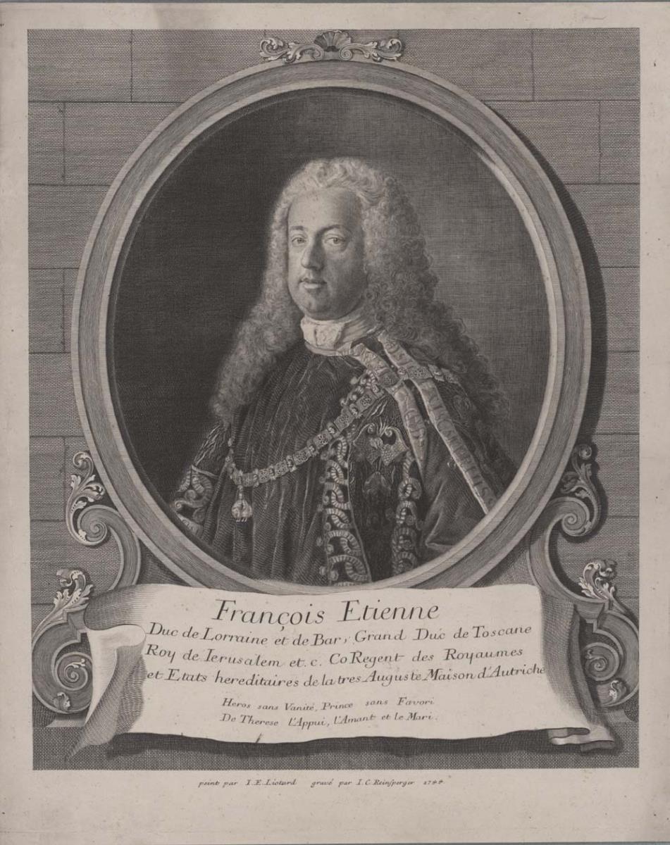 Porträt des Franz Stephan, Herzog von Lothringen