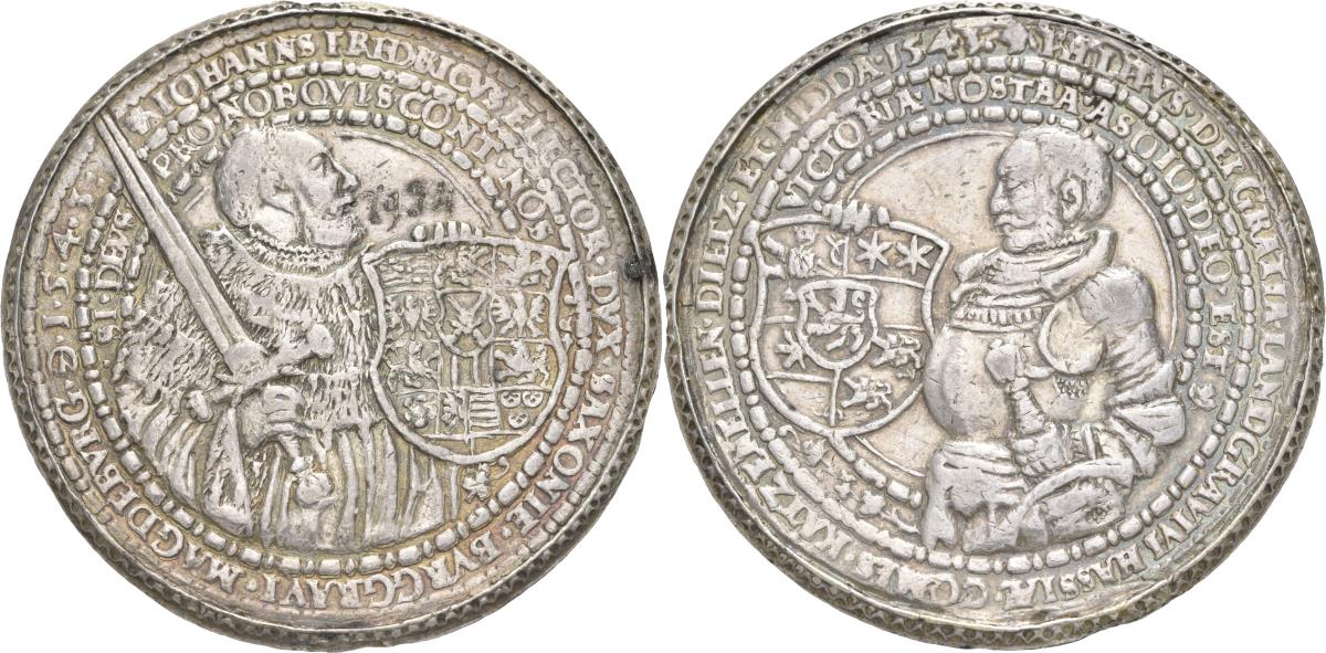 Sachsen: Johann Friedrich der Großmütige und Landgraf Philipp von Hessen